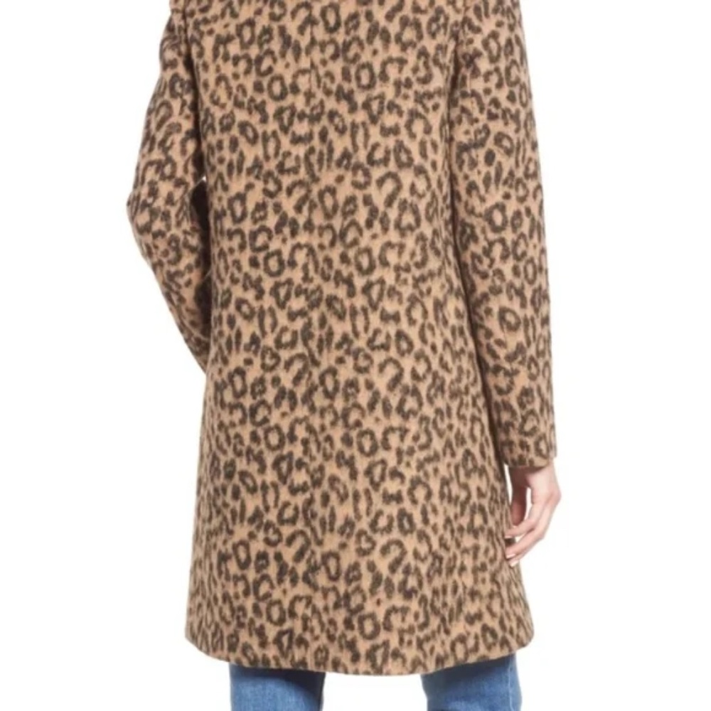 Kate Spade New York Leopard Print Coat - Picture 3 of 5